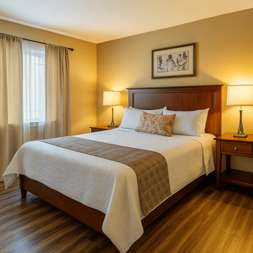 Deluxe Luxury Couple Room (No Balcony) – Includes Breakfast